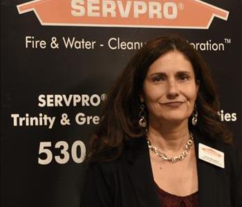 Image of SERVPRO of North Shasta's employee in front of black background.