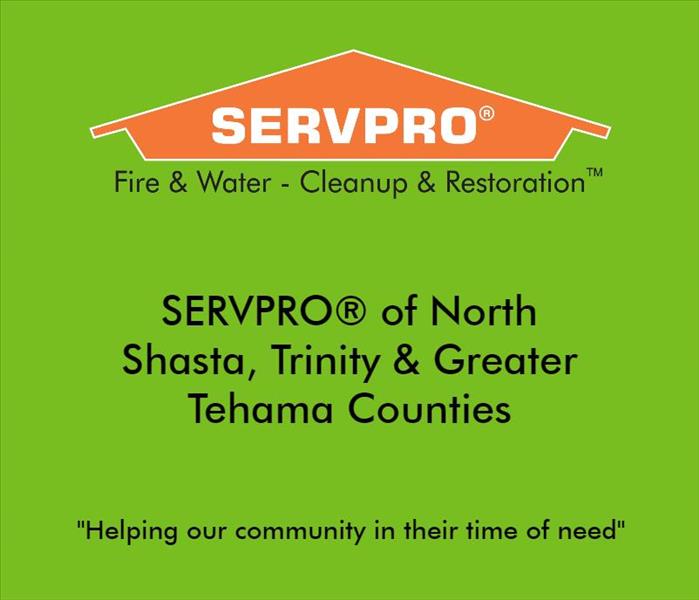 SERVPRO® of North Shasta, Trinity & Greater Tehama Counties Crew