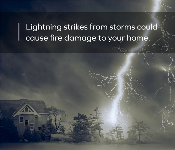 lightning strikes home near Redding California