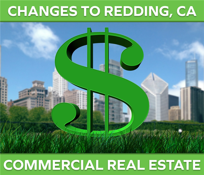 image of changes to commercial real estate in Redding, California