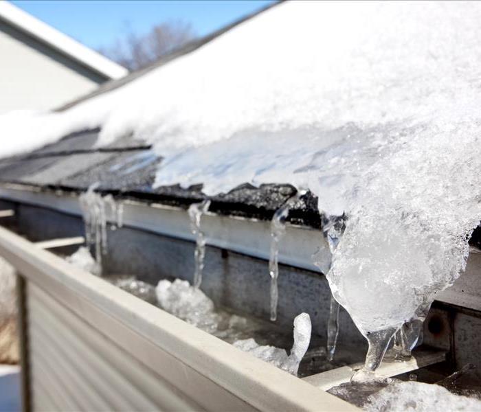 Ice Dam On Roof